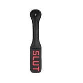 Ouch! Paddle - SLUT - Black